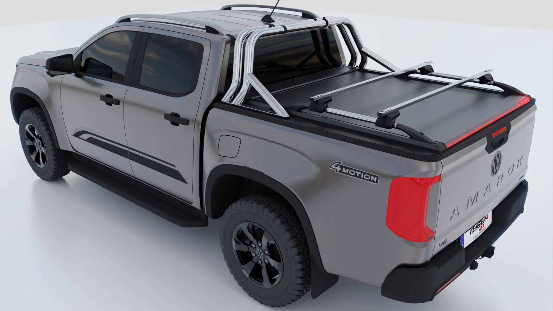 Laderaumabdeckung Tessera SE+ Volkswagen Amarok 2023+ LIFE_STYLE 006 Laderaumabdeckung Rollverdeck Tessera SE+ manuell für Volkswagen Amarok 2023+ (LIFE/STYLE) D/C TESS 16011 SE+ black matt