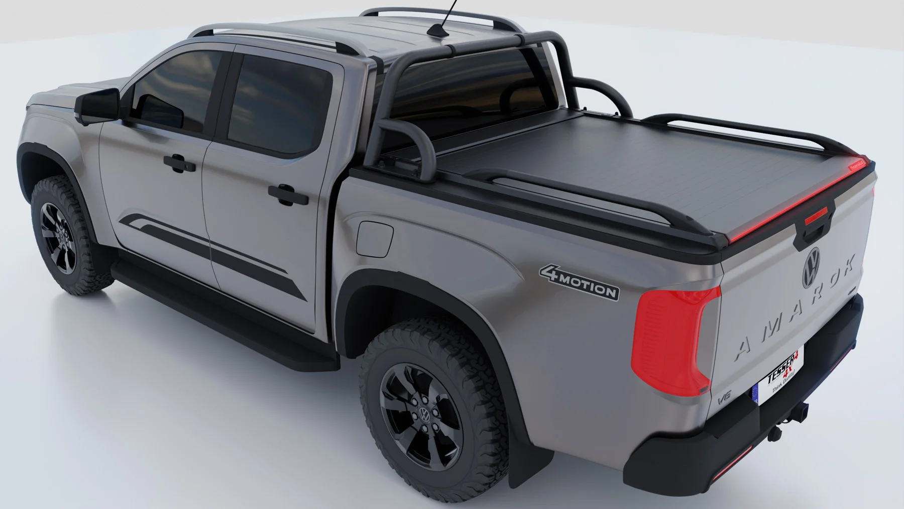 Laderaumabdeckung Tessera SE+ Volkswagen Amarok 2023+ LIFE_STYLE 007 Laderaumabdeckung Rollverdeck Tessera SE+ manuell für Volkswagen Amarok 2023+ (LIFE/STYLE) D/C TESS 16011 SE+ black matt
