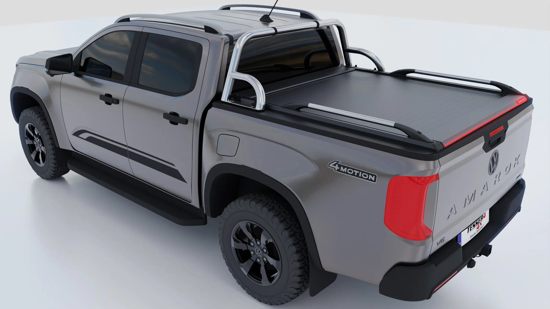 Laderaumabdeckung Tessera SE+ Volkswagen Amarok 2023+ LIFE_STYLE 008 Laderaumabdeckung Rollverdeck Tessera SE+ manuell für Volkswagen Amarok 2023+ (LIFE/STYLE) D/C TESS 16011 SE+ black matt
