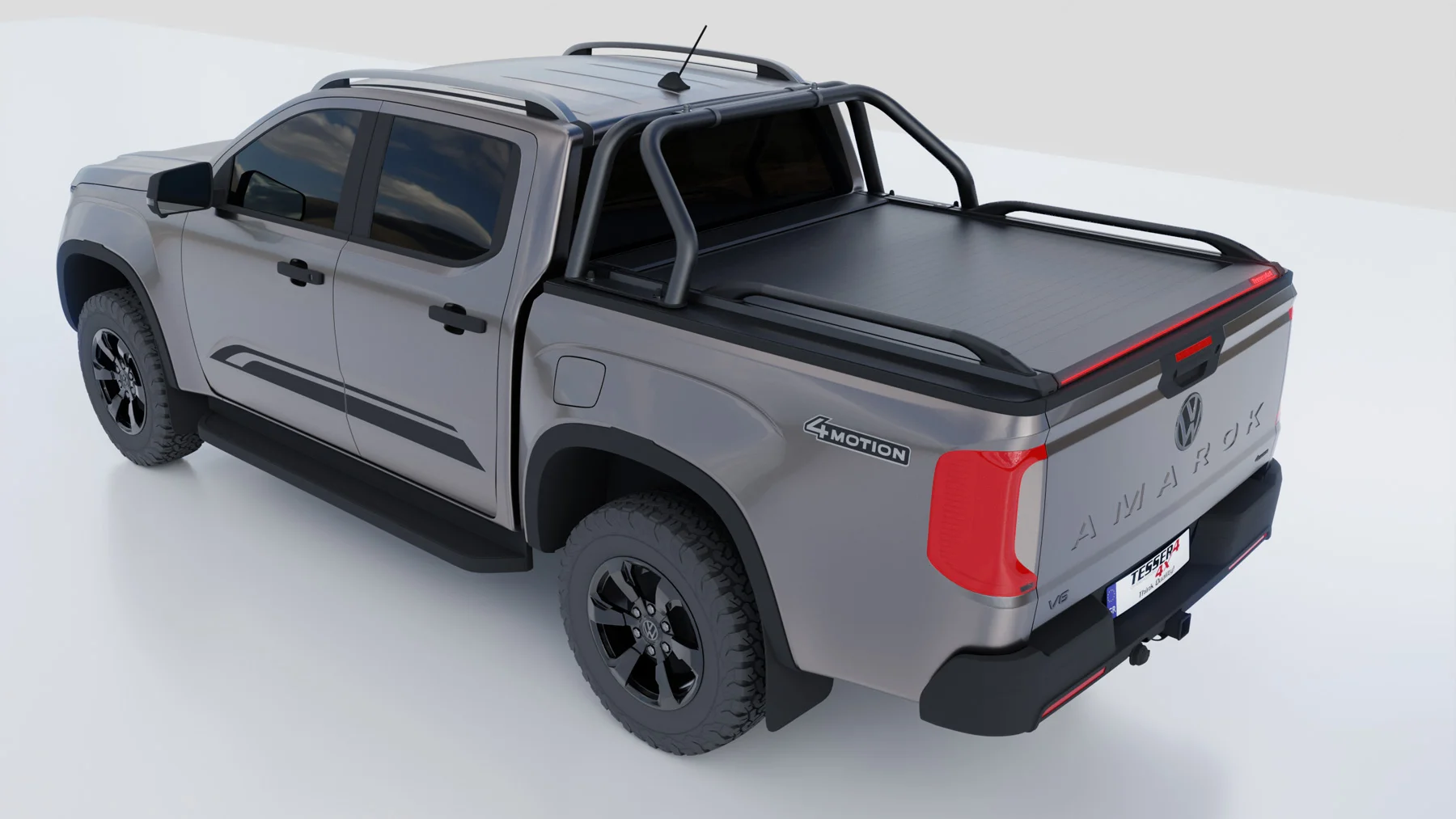 Laderaumabdeckung Tessera SE+ Volkswagen Amarok 2023+ LIFE_STYLE 009 Laderaumabdeckung Rollverdeck Tessera SE+ manuell für Volkswagen Amarok 2023+ (LIFE/STYLE) D/C TESS 16011 SE+ black matt