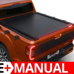 Laderaumabdeckung Rollverdeck Tessera SE+ manuell für Maxus T60 / T90 EV 2023+ D/C TESS 1645 SE+ black matt