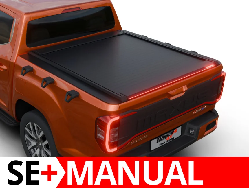 Laderaumabdeckung Rollverdeck Tessera SE+ manuell für Maxus T60 / T90 EV 2023+ D/C TESS 1645 SE+ black matt