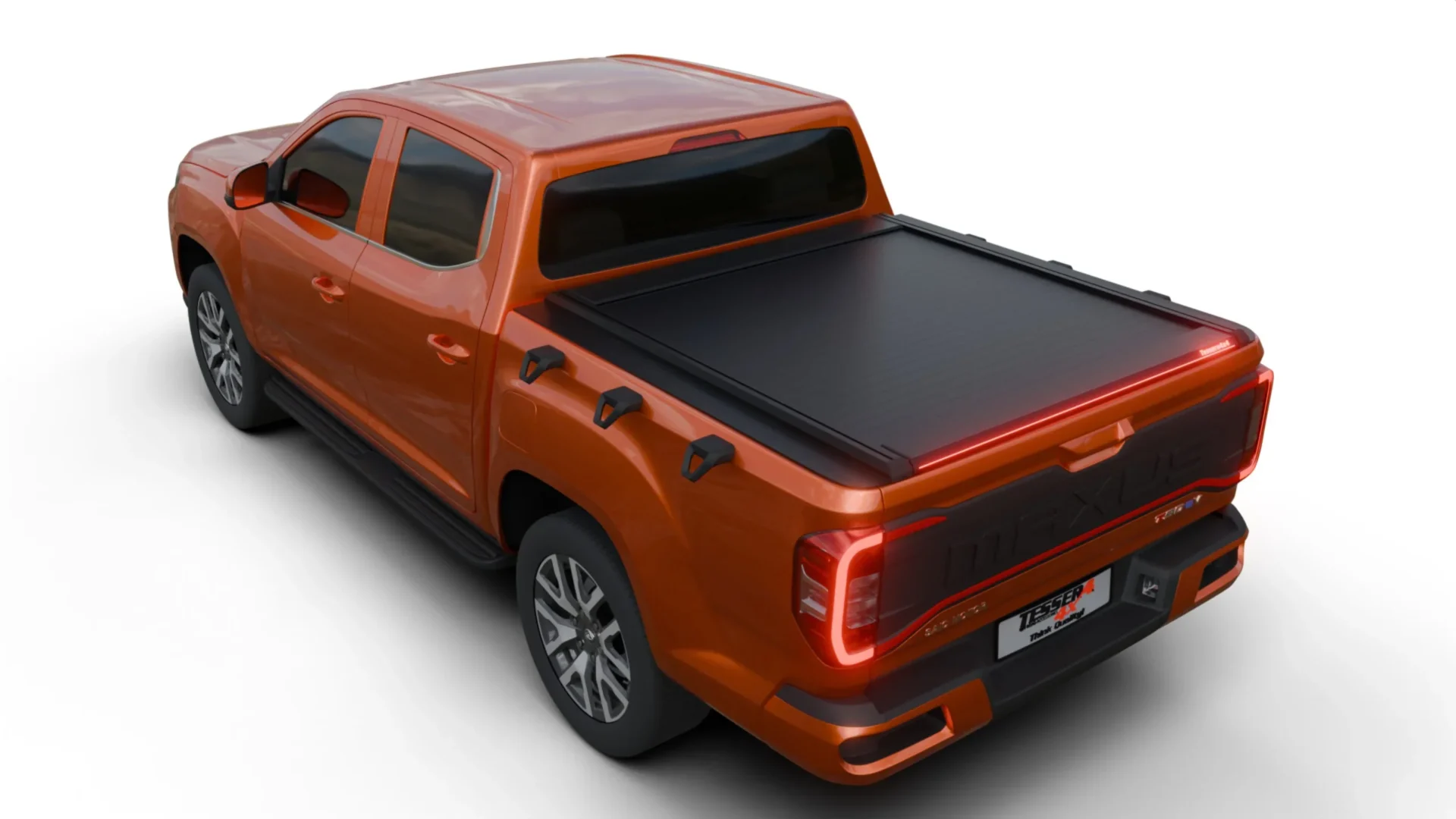 Laderaumabdeckung Rollverdeck Tessera SE+ manuell für Maxus T60 / T90 EV 2023+ D/C TESS 1645 SE+ black matt