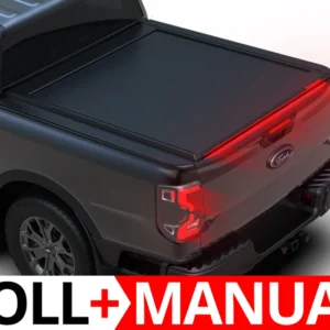 Tessera Roll+ Laderaumabdeckung Rollverdeck "Basic" für FORD Ranger (P703) XLT PHEV TESS 14062 ROLL black matt