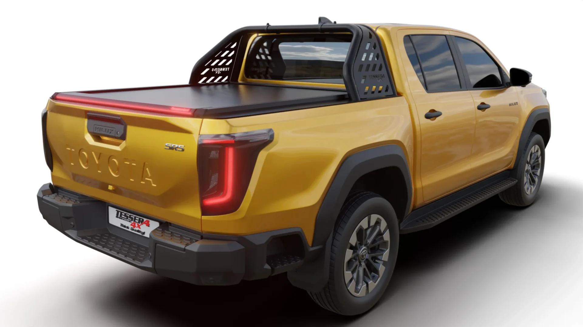 Tessera Roll+ Laderaumabdeckung Rollverdeck "Basic" für Toyta Hilux Travo 2026+ DC (Double cab)