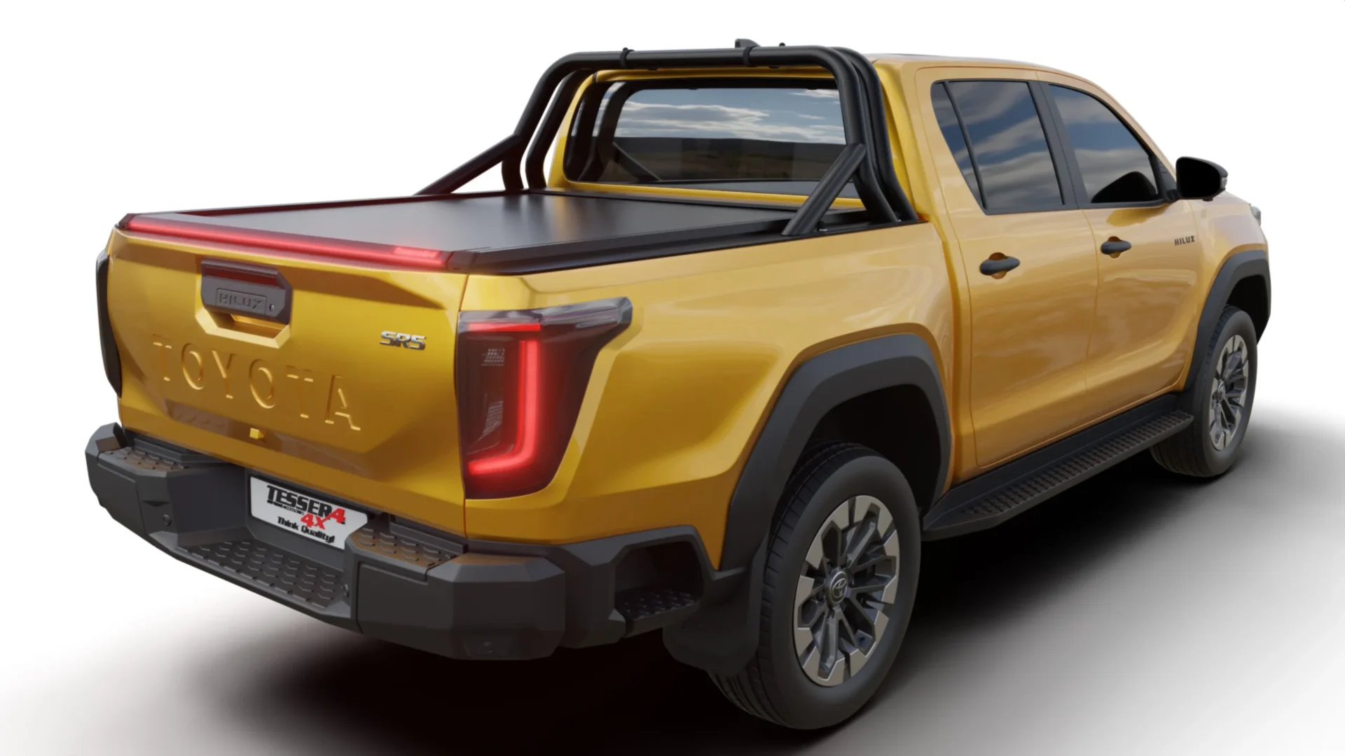 Tessera Roll+ Laderaumabdeckung Rollverdeck "Basic" für Toyta Hilux Travo 2026+ DC (Double cab)