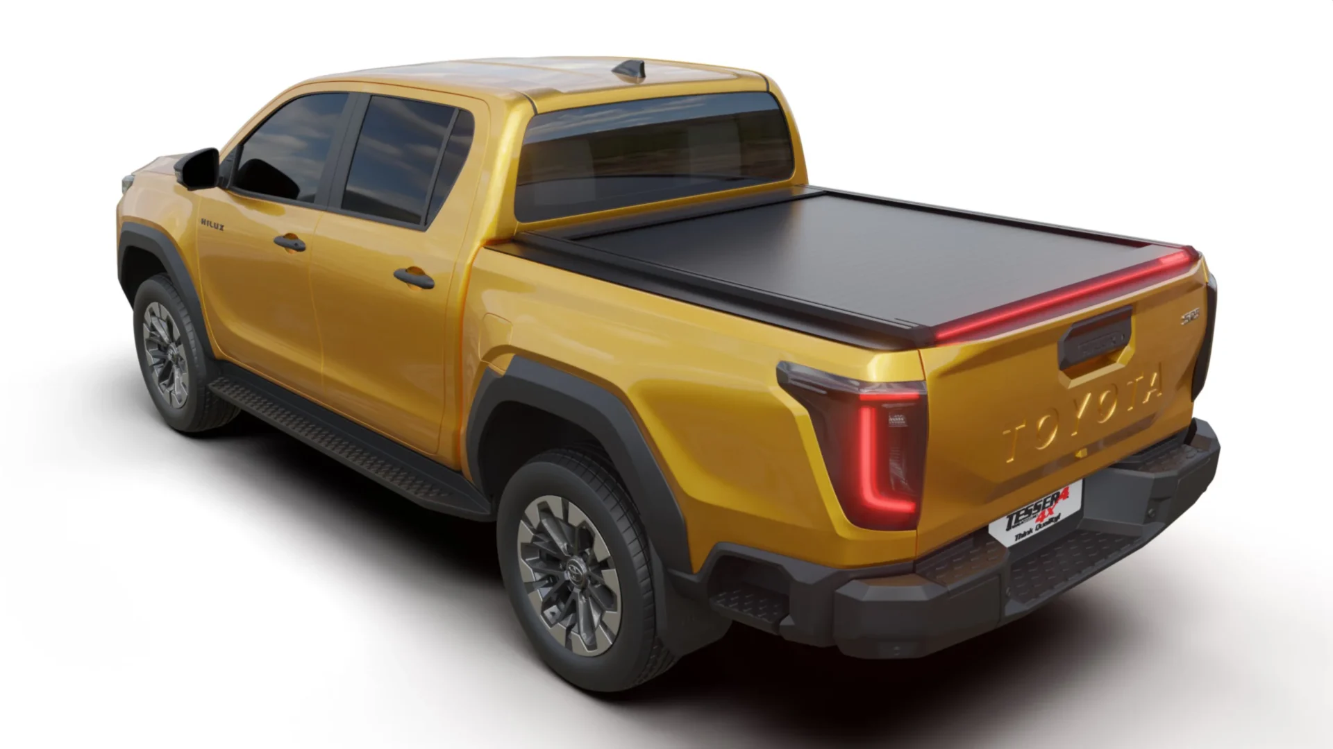 Tessera Roll+ Laderaumabdeckung Rollverdeck "Basic" für Toyta Hilux Travo 2026+ DC (Double cab)