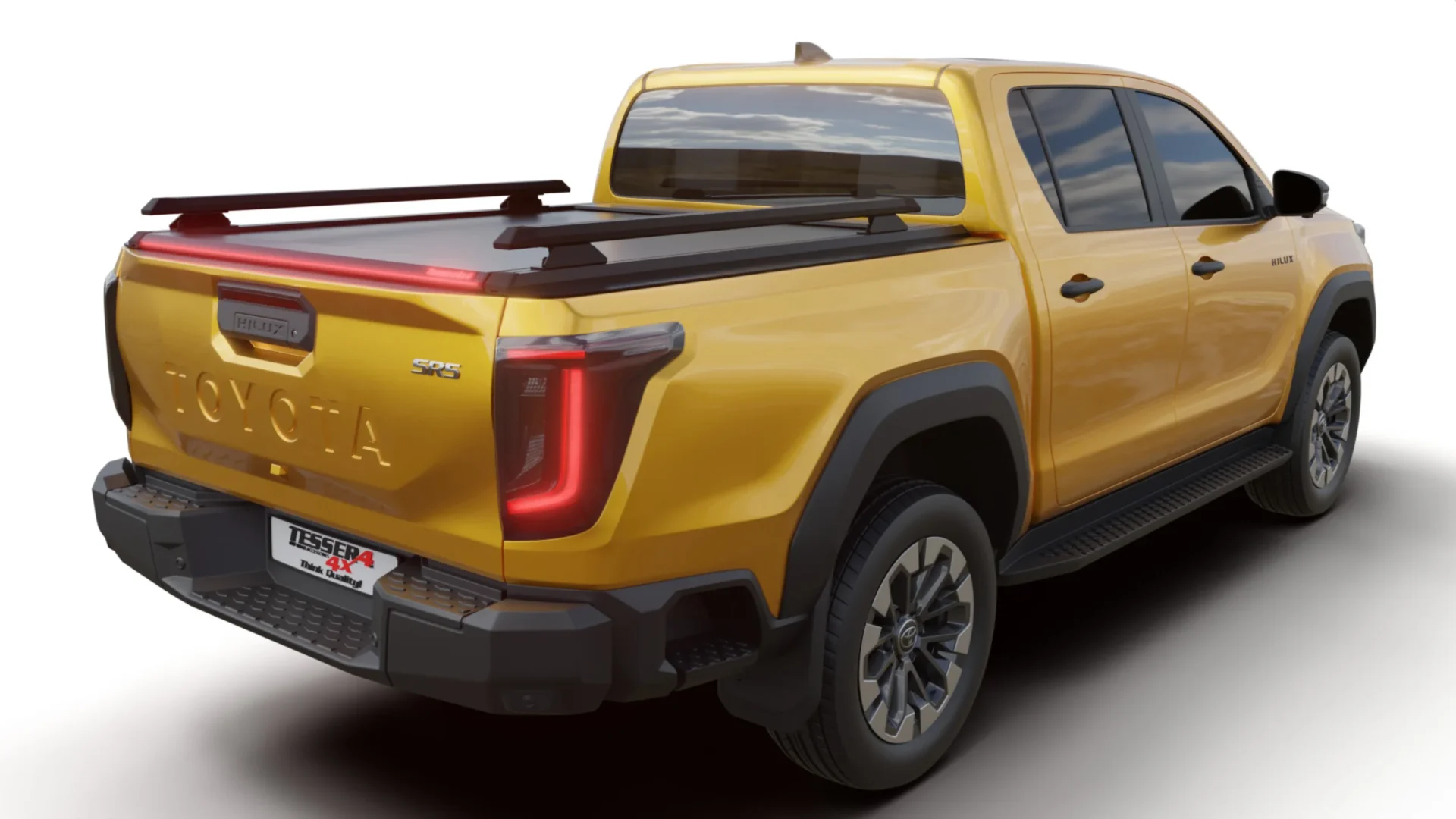 Tessera Roll+ Laderaumabdeckung Rollverdeck "Basic" für Toyta Hilux Travo 2026+ DC (Double cab)