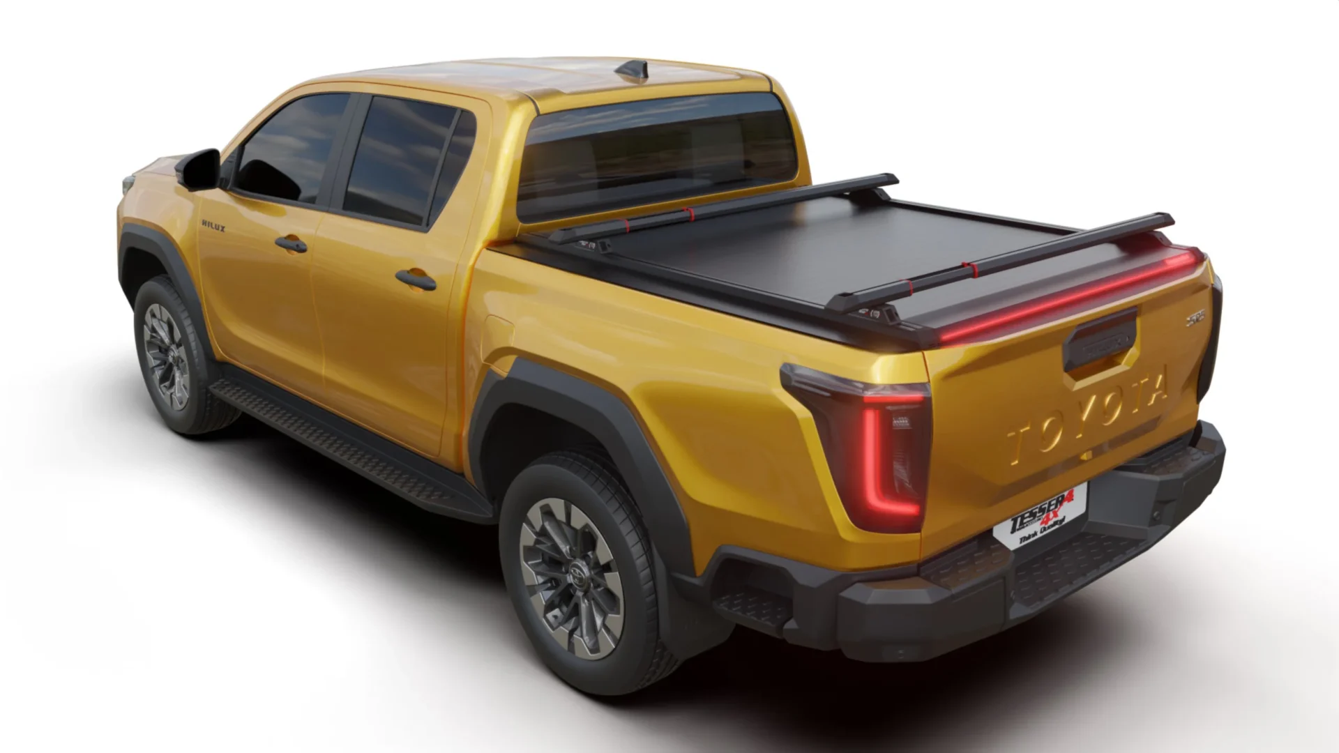 Tessera Roll+ Laderaumabdeckung Rollverdeck "Basic" für Toyta Hilux Travo 2026+ DC (Double cab)