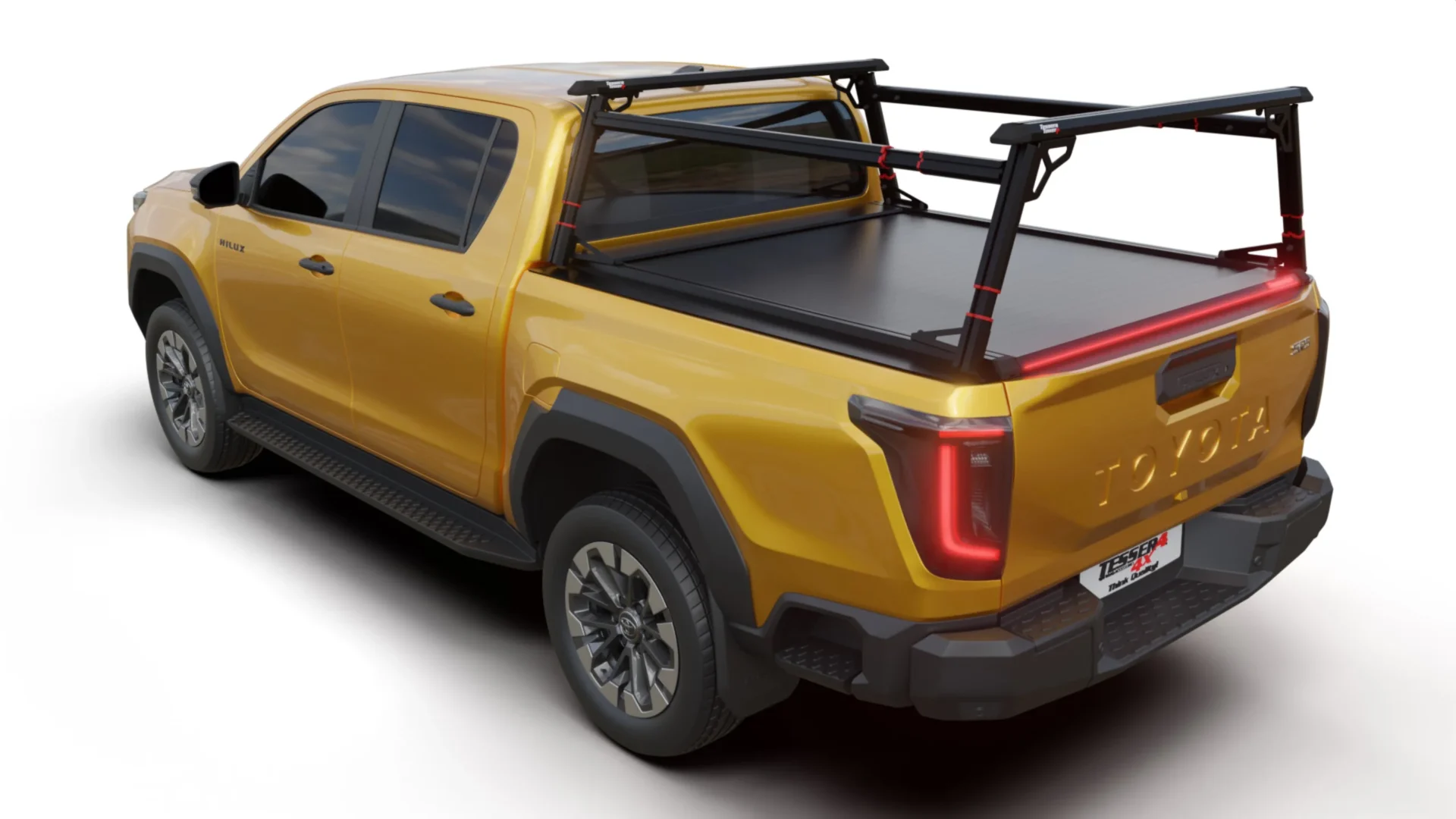 Tessera Roll+ Laderaumabdeckung Rollverdeck "Basic" für Toyta Hilux Travo 2026+ DC (Double cab)