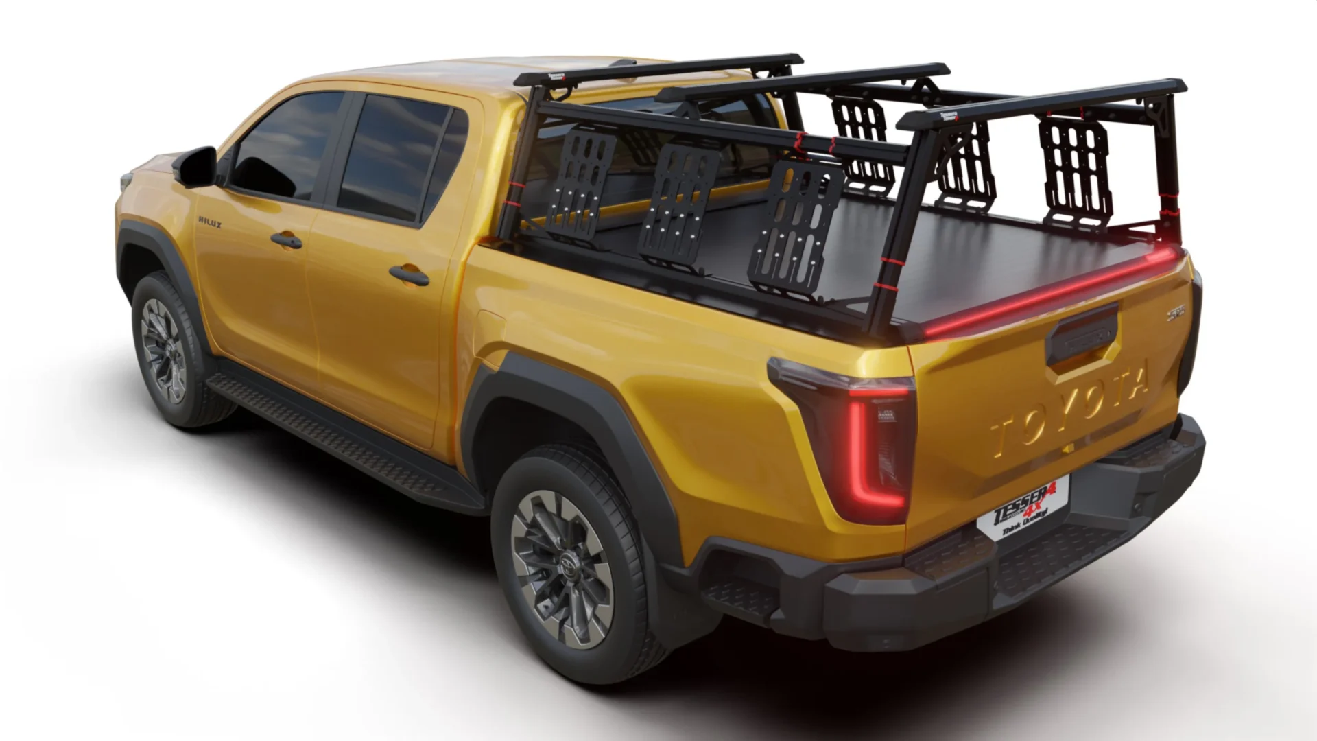 Tessera Roll+ Laderaumabdeckung Rollverdeck "Basic" für Toyta Hilux Travo 2026+ DC (Double cab)
