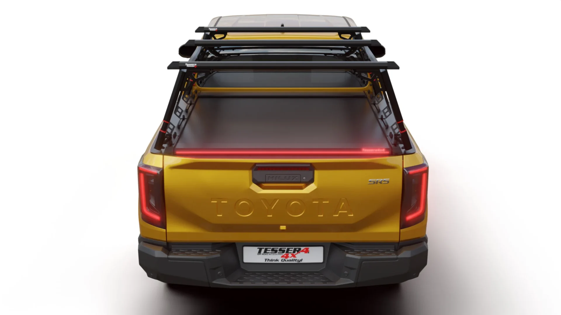 Tessera Roll+ Laderaumabdeckung Rollverdeck "Basic" für Toyta Hilux Travo 2026+ DC (Double cab)
